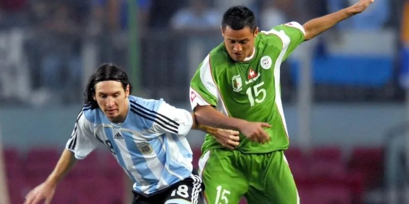 Messi tỏa sáng rực rỡ trong trận đấu với Algerie