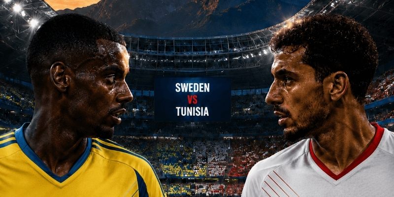 Soi kèo Thụy Điển vs Tunisia chưa có sự chuẩn bị tốt