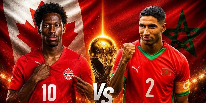 Soi kèo Canada vs Maroc đều thi đấu ấn tượng ở vòng 1/16